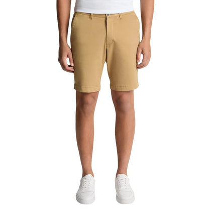 Buy Remus Uomo Emilio Tailored Chino Shorts - Mustard | Shortss at Woven Durham