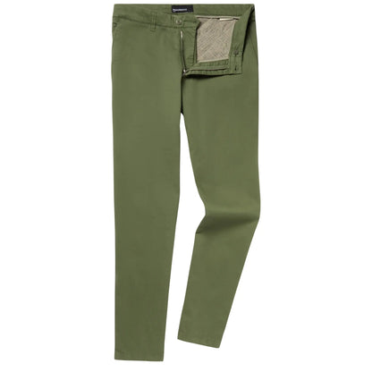 Buy Remus Uomo Emilio Tailored Chinos - Green | Chinoss at Woven Durham