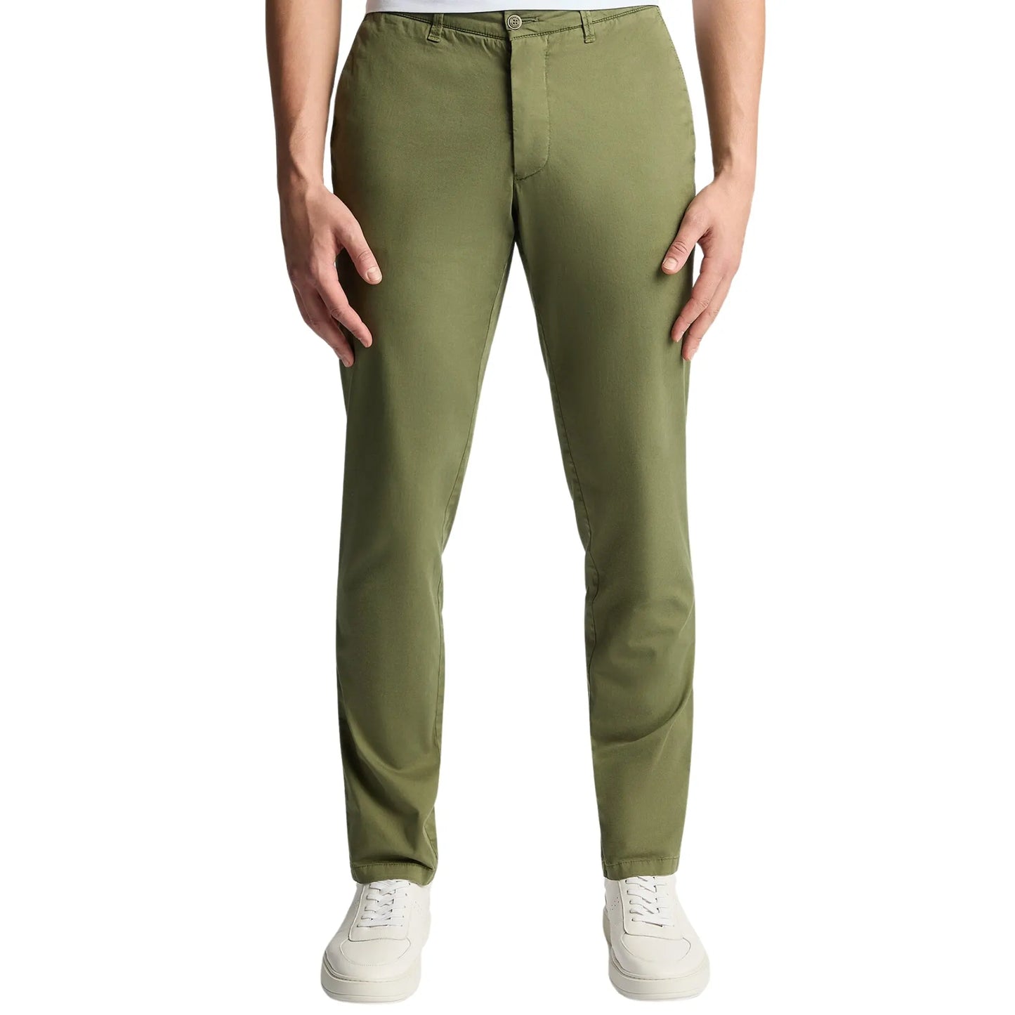 Buy Remus Uomo Emilio Tailored Chinos - Green | Chinoss at Woven Durham