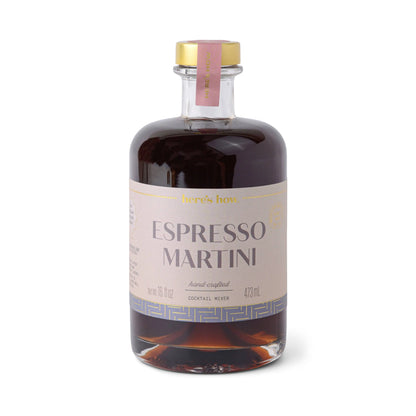 Buy Designworks Collective Espresso Martini Here's How Cocktail Mixer 500ml | s at Woven Durham