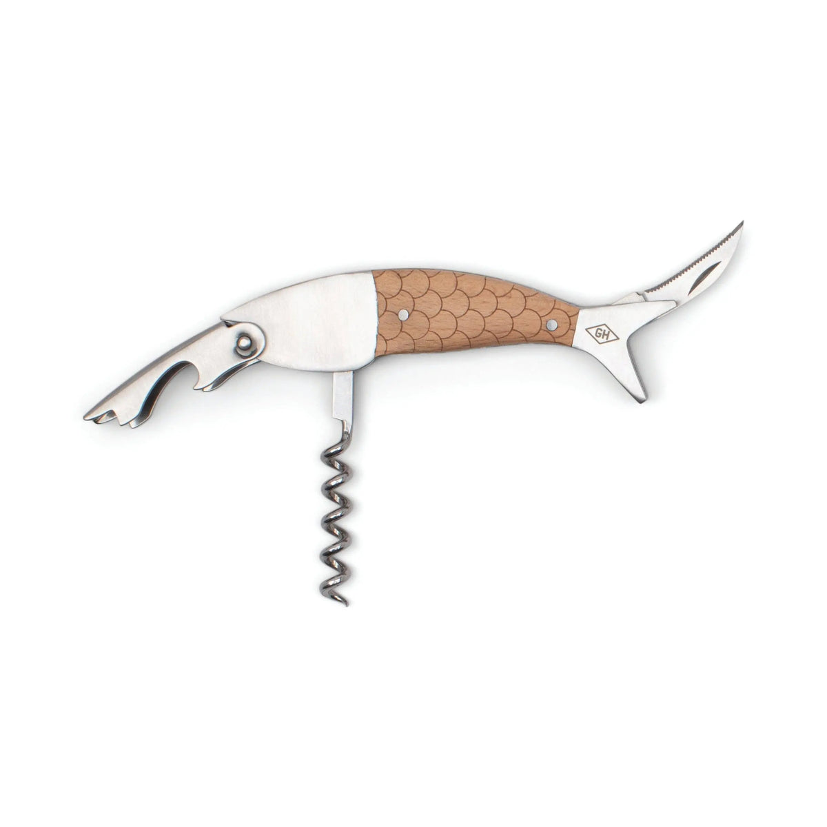 Buy Designworks Collective Fish Shaped Waiter's Corkscrew | Bottle Openerss at Woven Durham
