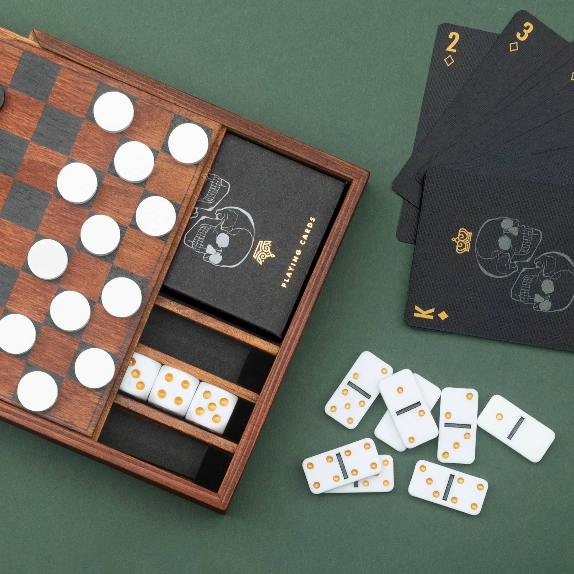 Buy SUCK UK Games Night - Wooden game compendium | Gamess at Woven Durham