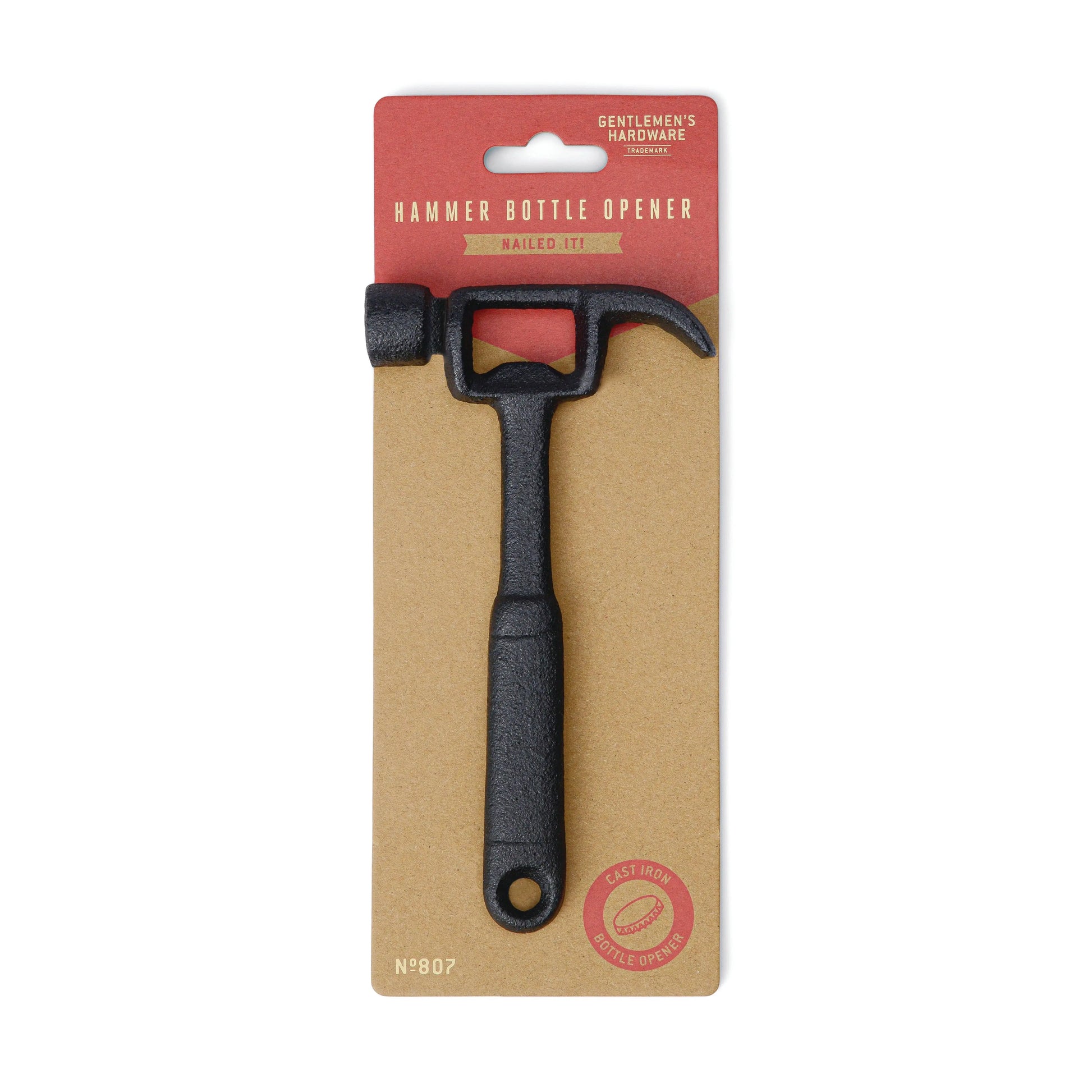 Buy Designworks Collective Gentlemen's Hardware Hammer Bottle Opener | s at Woven Durham