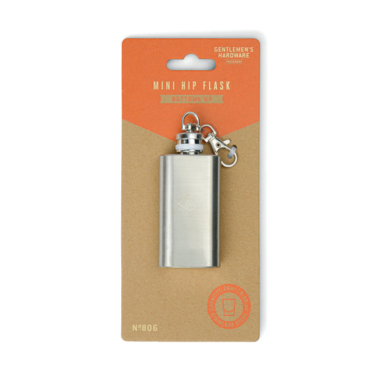 Buy Designworks Collective Gentlemen's Hardware Mini Hip Flask | s at Woven Durham