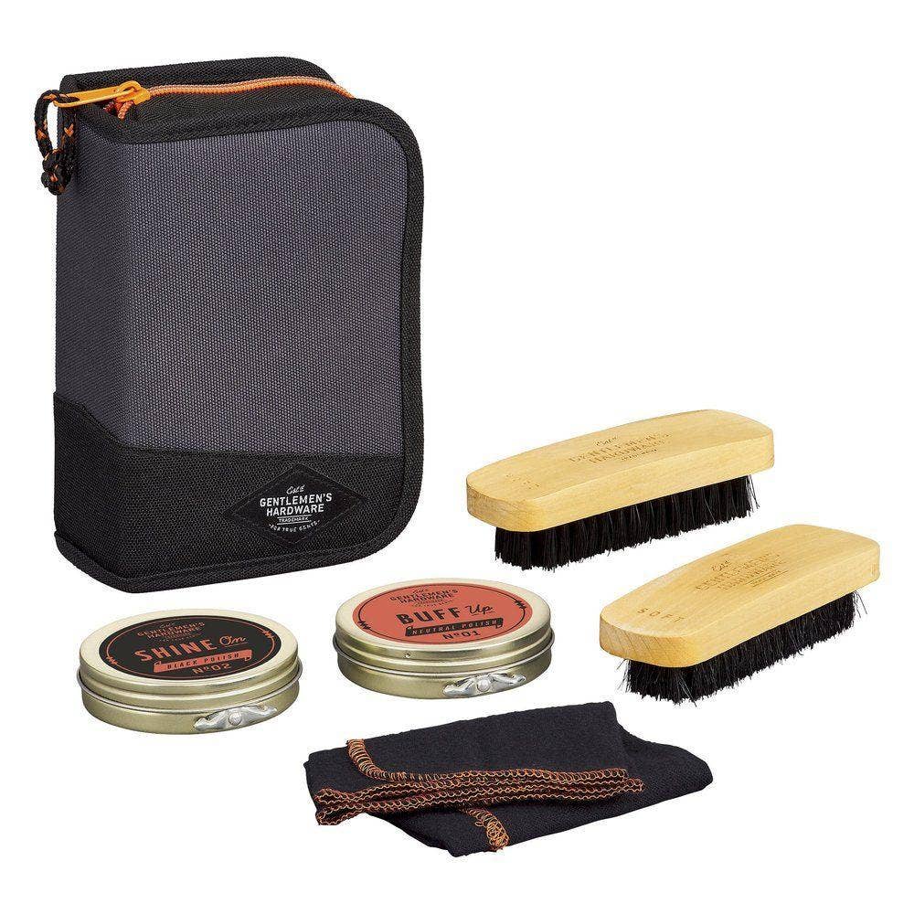 Buy Designworks Collective Gentlemen's Hardware Shoe Shine Kit | s at Woven Durham