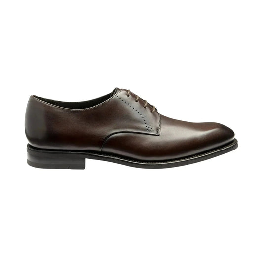 Buy Loake Gosling Derby Shoe - Dark Brown | Derby Shoess at Woven Durham