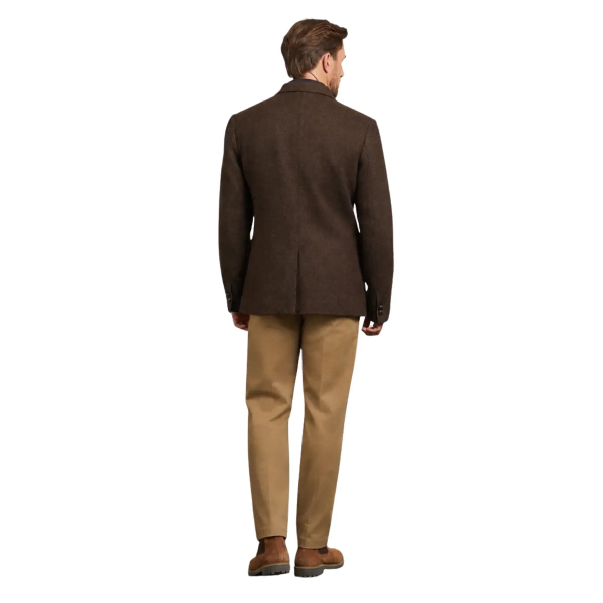 Buy Guards London Green Kyle Wool Tweed Heritage Carcoat | Mac's & Trench Coatss at Woven Durham
