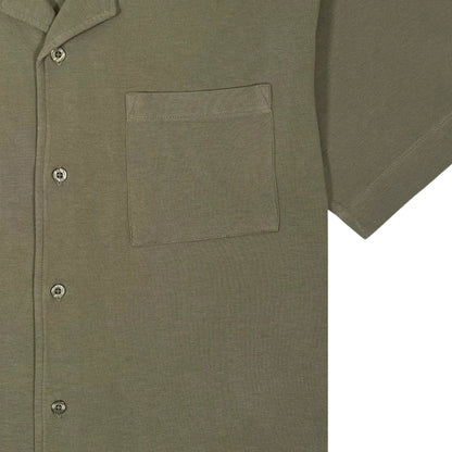 Buy Merc London Hale Polo Shirt - Khaki | Short-Sleeved Polo Shirtss at Woven Durham