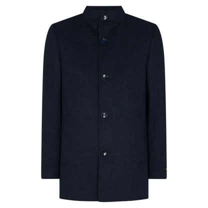 Buy Remus Uomo Jonah Tailored Coat - Navy | Overcoatss at Woven Durham