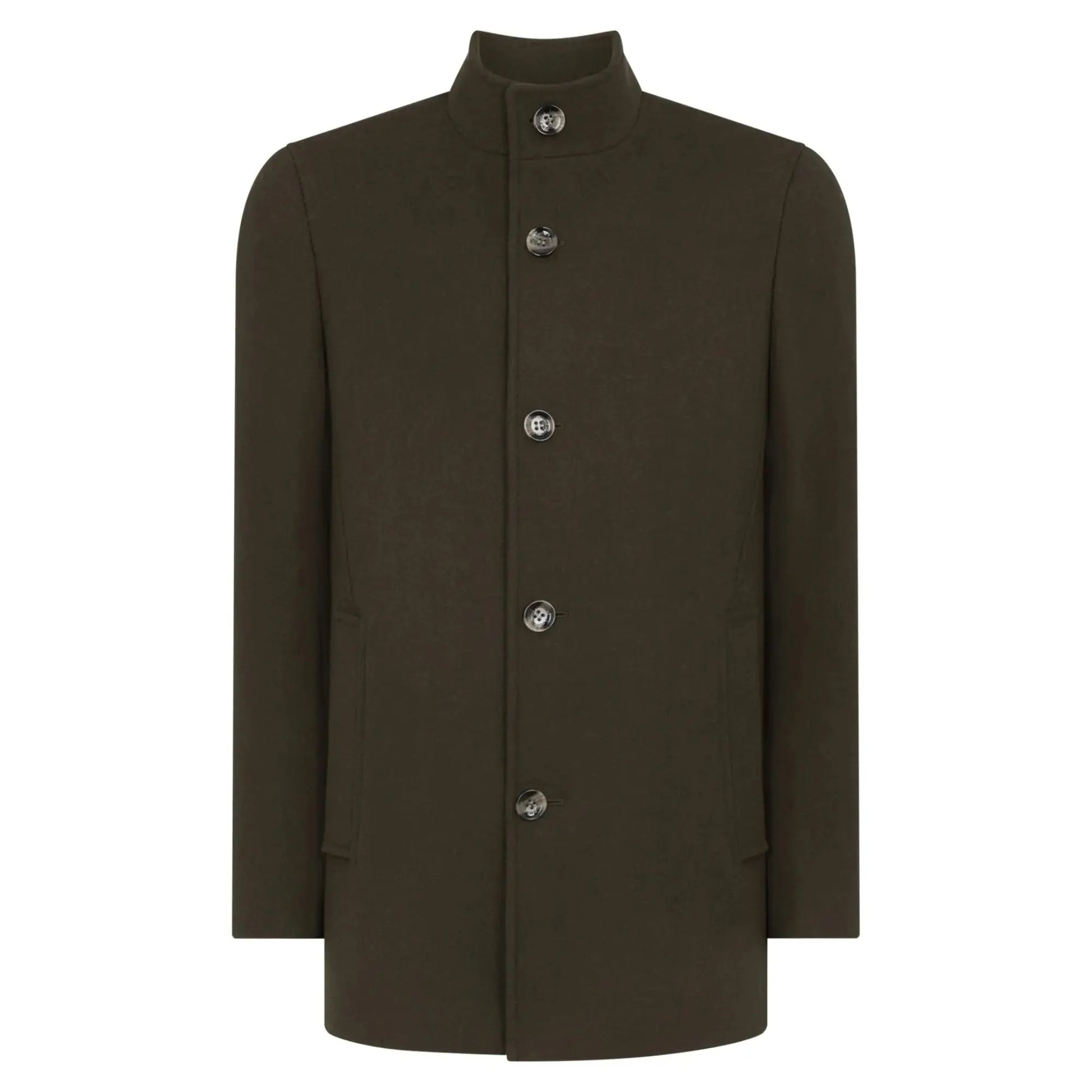 Buy Remus Uomo Jonah Tailored Coat - Green | Overcoatss at Woven Durham