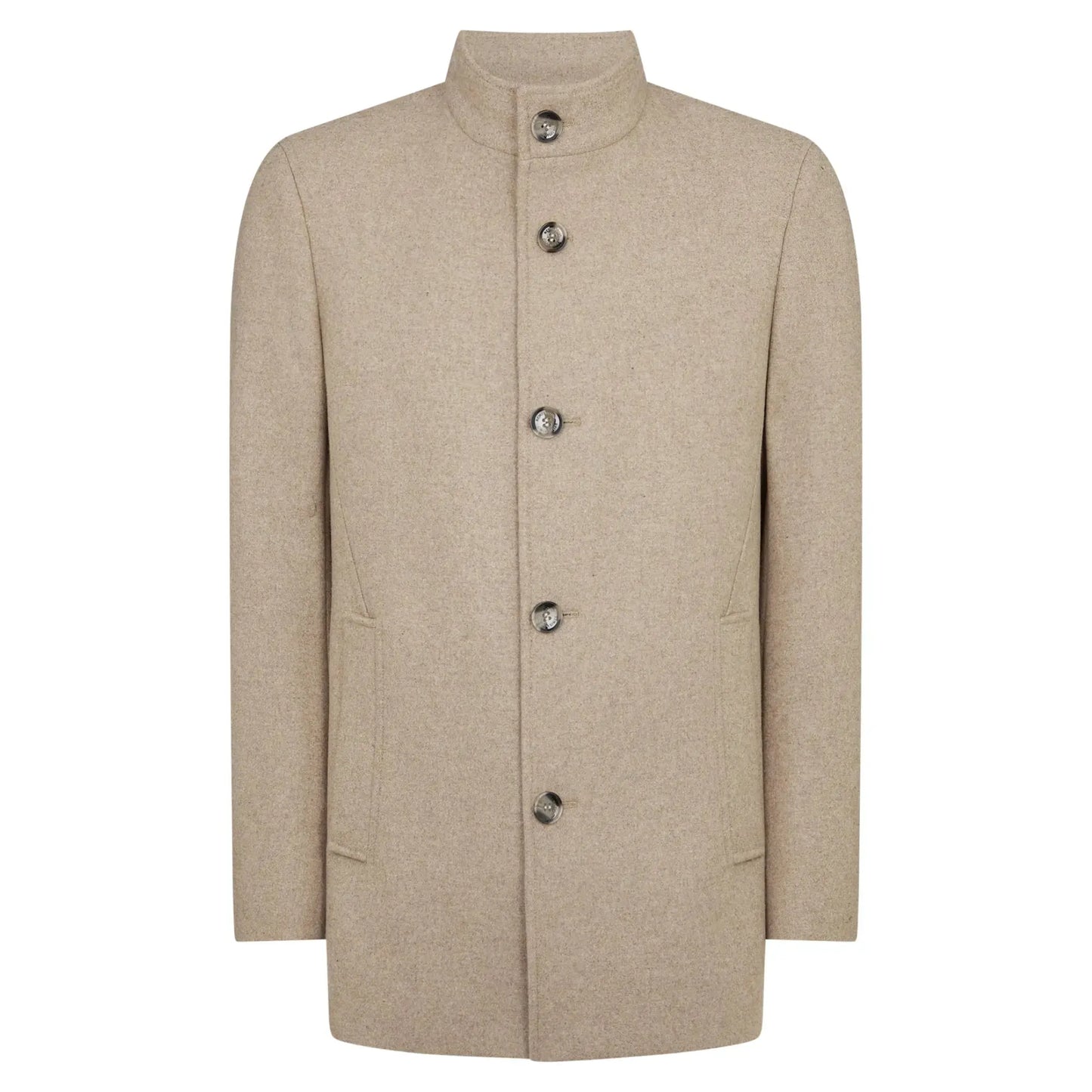 Buy Remus Uomo Jonah Tailored Coat - Taupe | Overcoatss at Woven Durham