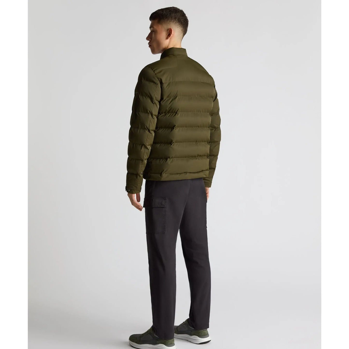 Buy Remus Uomo Kaleb Padded Coat - Green | Coatss at Woven Durham