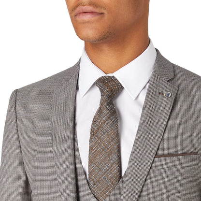 Buy Remus Uomo Lazio Houndstooth Suit Jacket - Beige | Suit Jacketss at Woven Durham