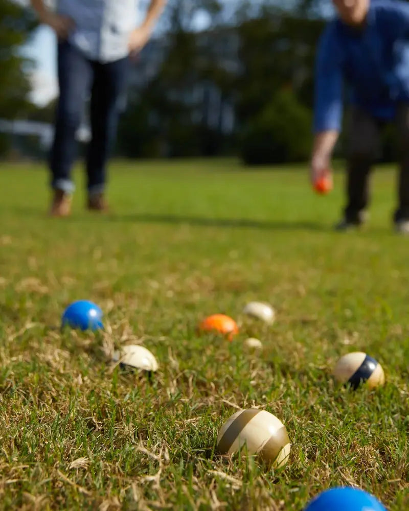 Buy Gentlemen's Hardware Let's Bocce Boules Game Travel Set - Blue / Multi | Gamess at Woven Durham