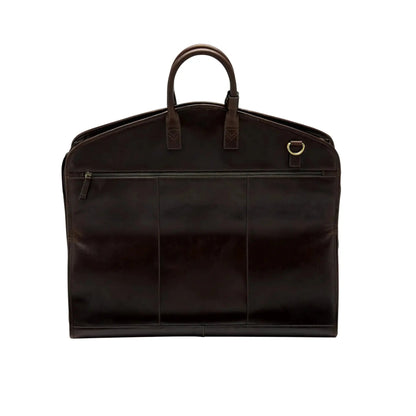 Buy Loake London Leather Suit Carrier - Dark Brown | Suit Carriers at Woven Durham