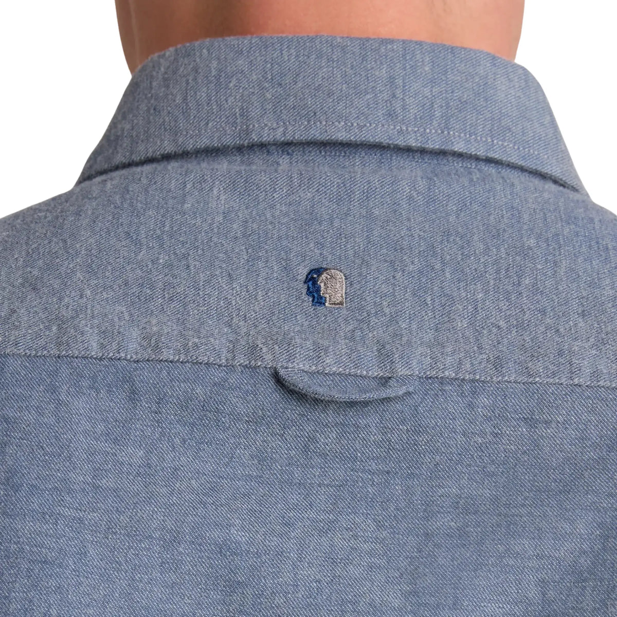 Buy Remus Uomo Long Sleeve Blue Casual Shirt | Long-Sleeved Shirtss at Woven Durham