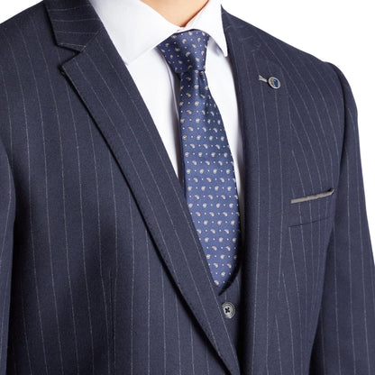 Buy Remus Uomo Lucian Pinstripe Suit Jacket - Navy | Suit Jacketss at Woven Durham