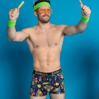 Buy OddBalls Magic Garden - Mens Cotton Boxer Shorts | s at Woven Durham