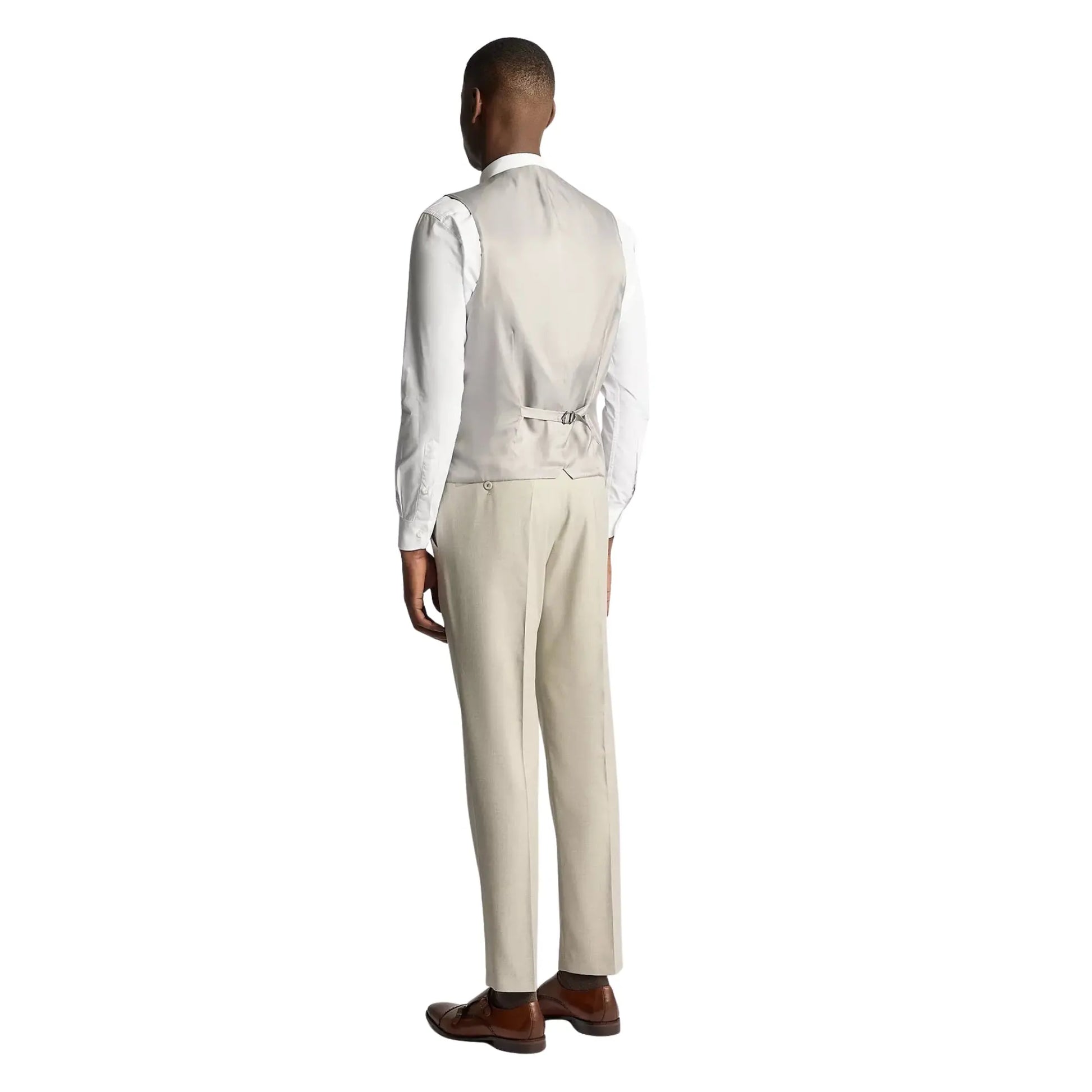 Buy Remus Uomo Mario Waistcoat - Stone | Suit Waistcoatss at Woven Durham