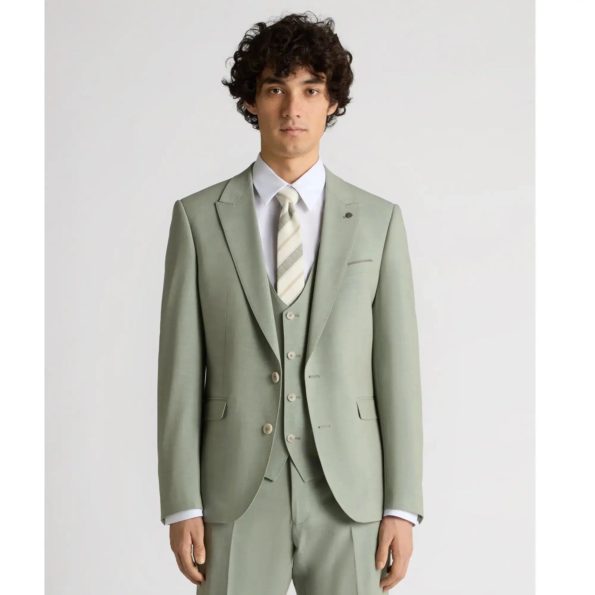 Buy Remus Uomo Massa Suit Jacket - Light Green | Suit Jacketss at Woven Durham