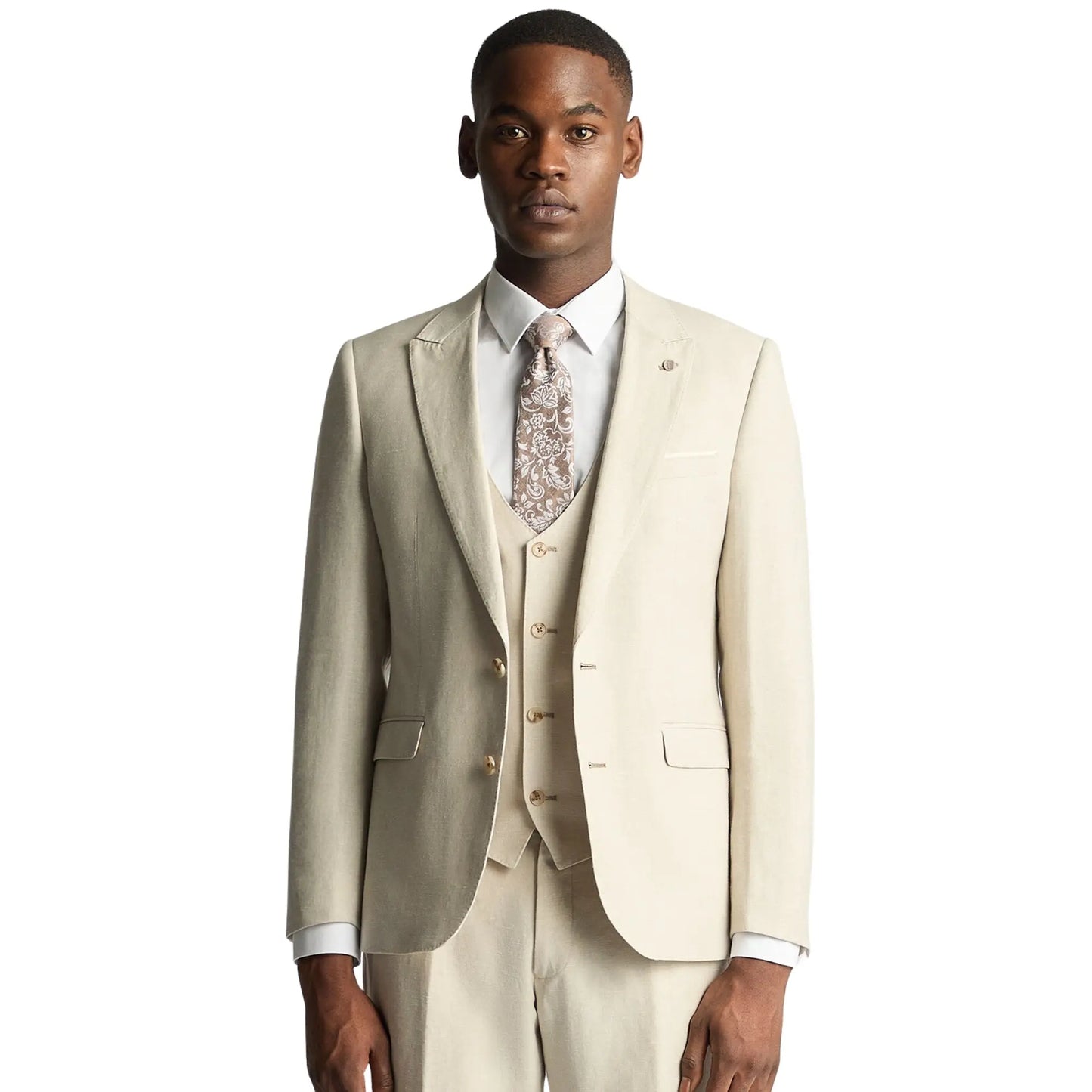 Buy Remus Uomo Massa Suit Jacket - Stone | Suit Jacketss at Woven Durham