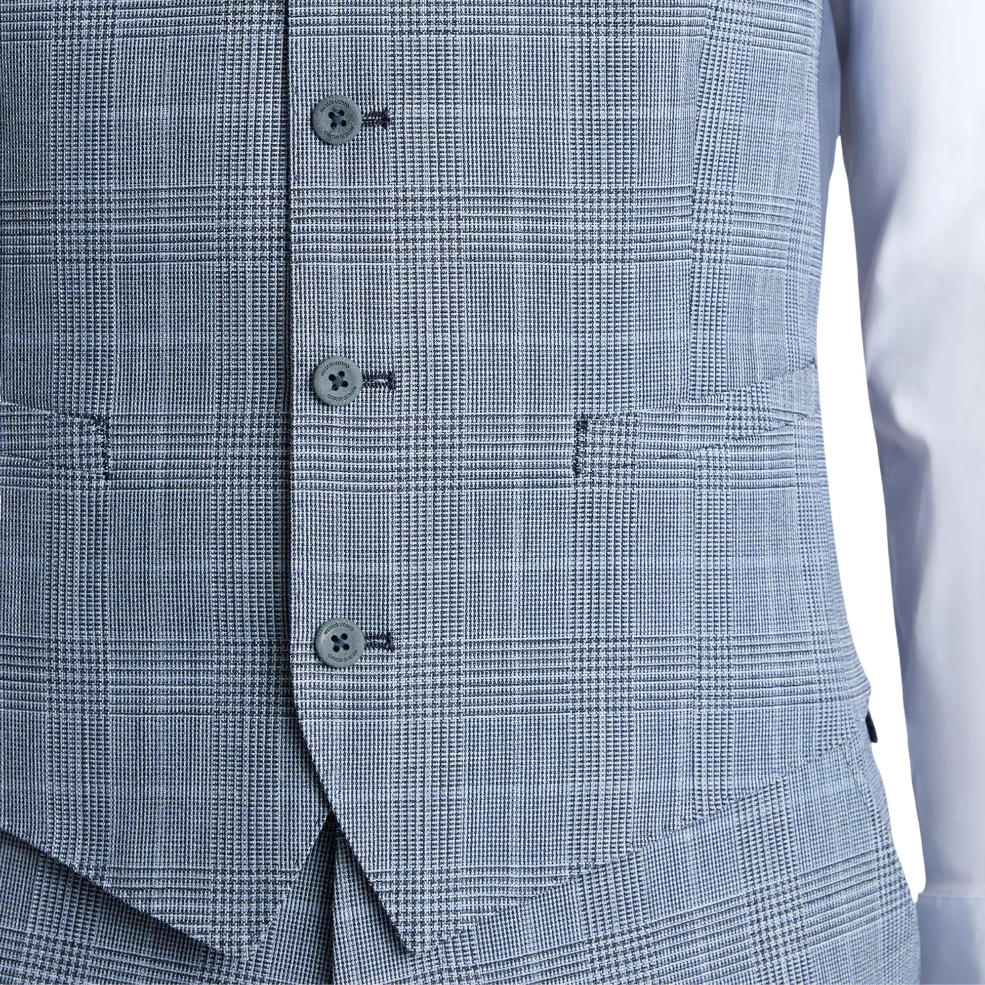 Buy Remus Uomo Massa Suit Waistcoat - Blue | Suit Waistcoatss at Woven Durham