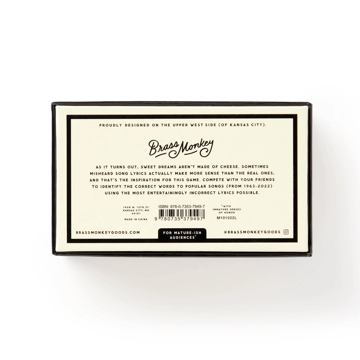 Buy Abrams & Chronicle Books Misunderstood Songs Game (Game) | Gamess at Woven Durham