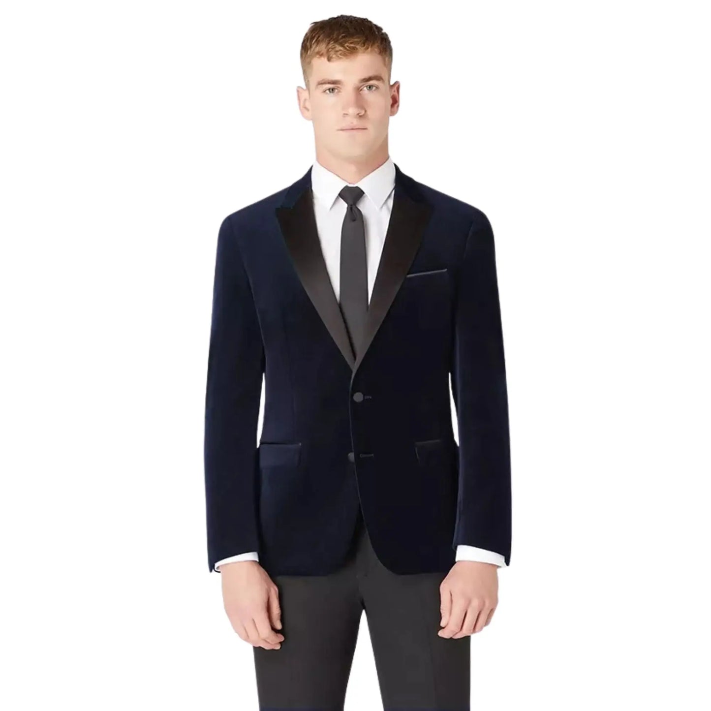 Buy Remus Uomo Monti Velvet Jacket - Navy | Blazerss at Woven Durham