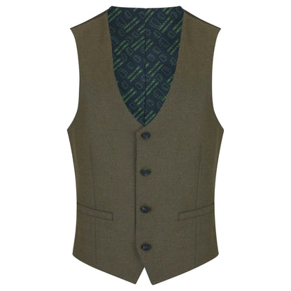 Buy Remus Uomo Monzo Suit Waistcoat - Green | Suit Waistcoatss at Woven Durham