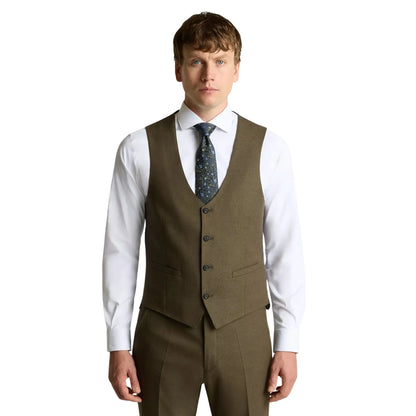 Buy Remus Uomo Monzo Suit Waistcoat - Green | Suit Waistcoatss at Woven Durham