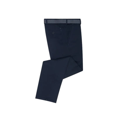 Buy Daniel Grahame Navy Driscoll Chino | Suit Trouserss at Woven Durham