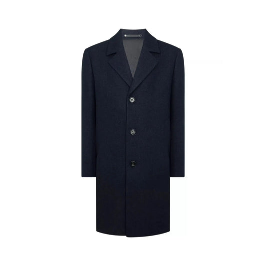 Buy Remus Uomo Dylan Overcoat - Navy | Overcoatss at Woven Durham