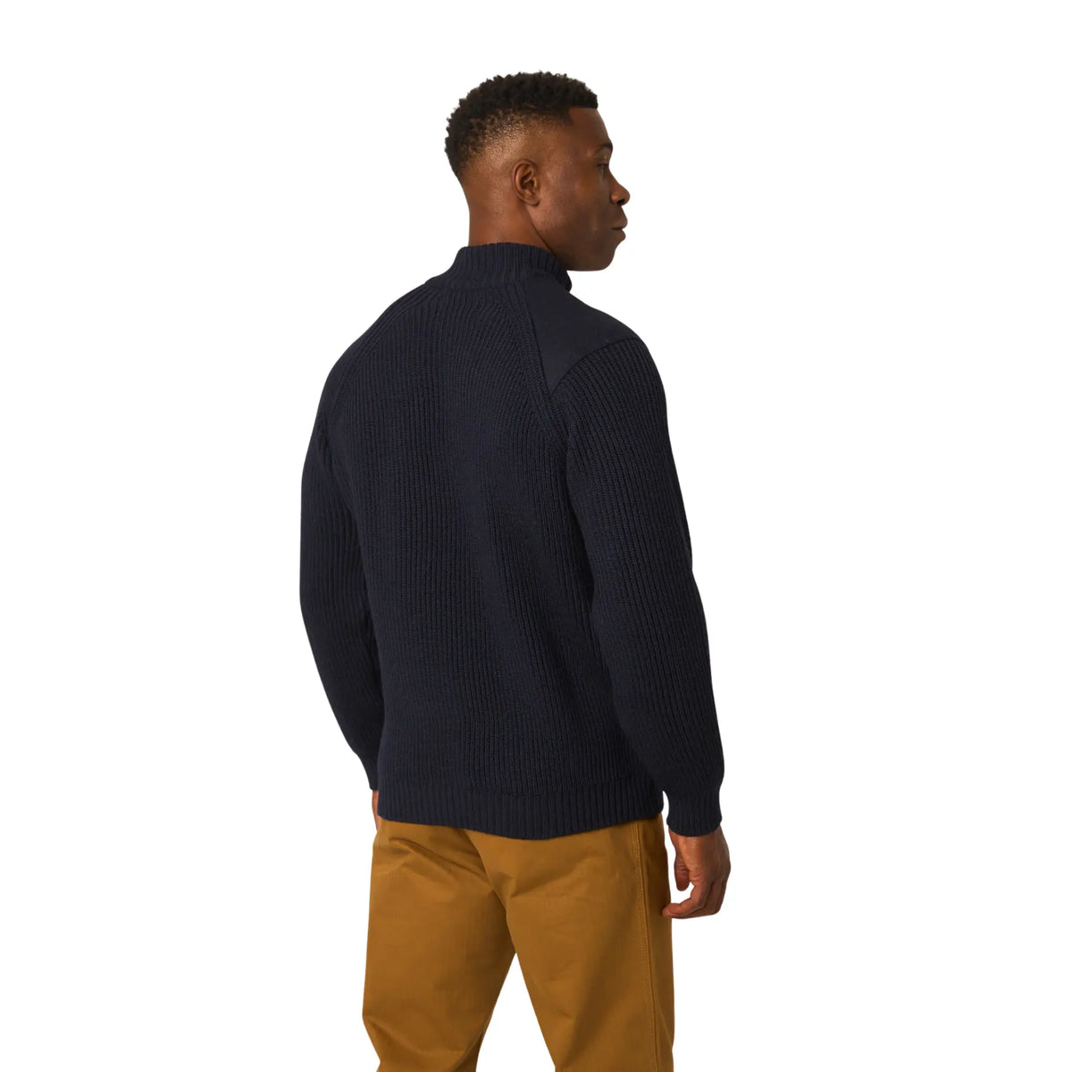 Buy Peregrine Navy Foxton Quarter Zip Jumper | Zip-Up Jumperss at Woven Durham