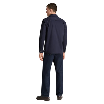 Buy Remus Uomo Navy Paolo Overshirt | Overshirtss at Woven Durham