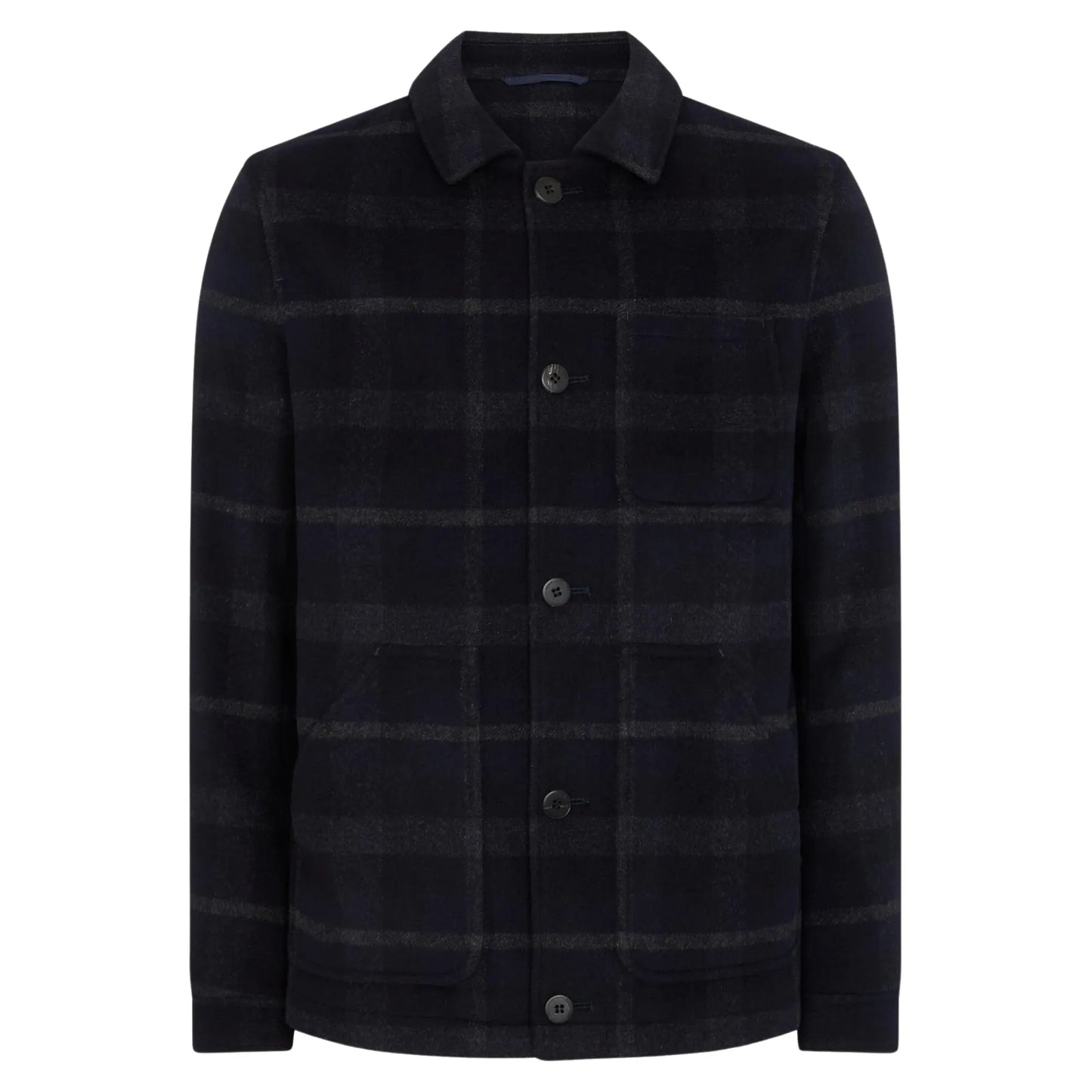 Buy Remus Uomo Navy Smith Tailored Coat | Coatss at Woven Durham