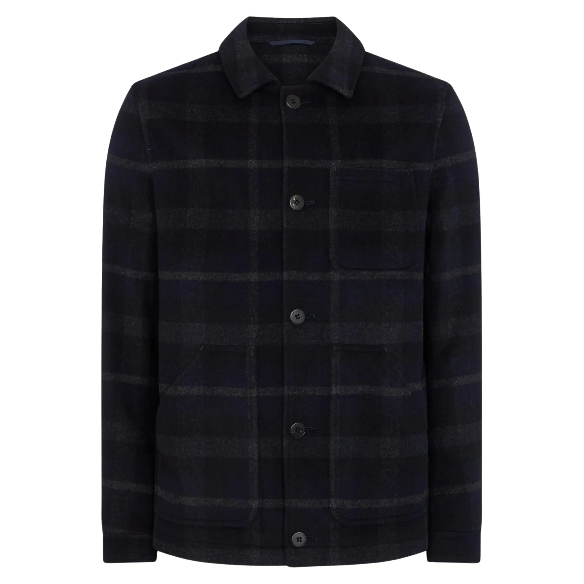 Buy Remus Uomo Navy Smith Tailored Coat | Coatss at Woven Durham