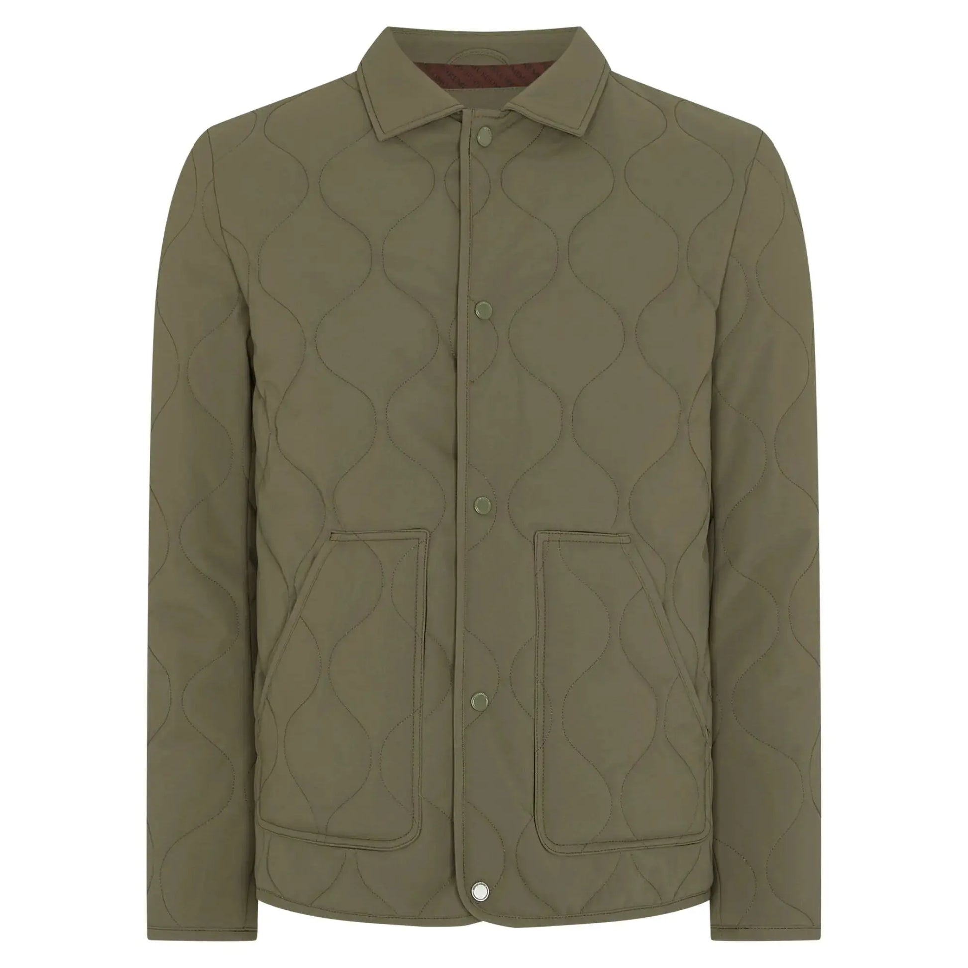 Buy Remus Uomo Noah Quilted Jacket - Green | Coats at Woven Durham