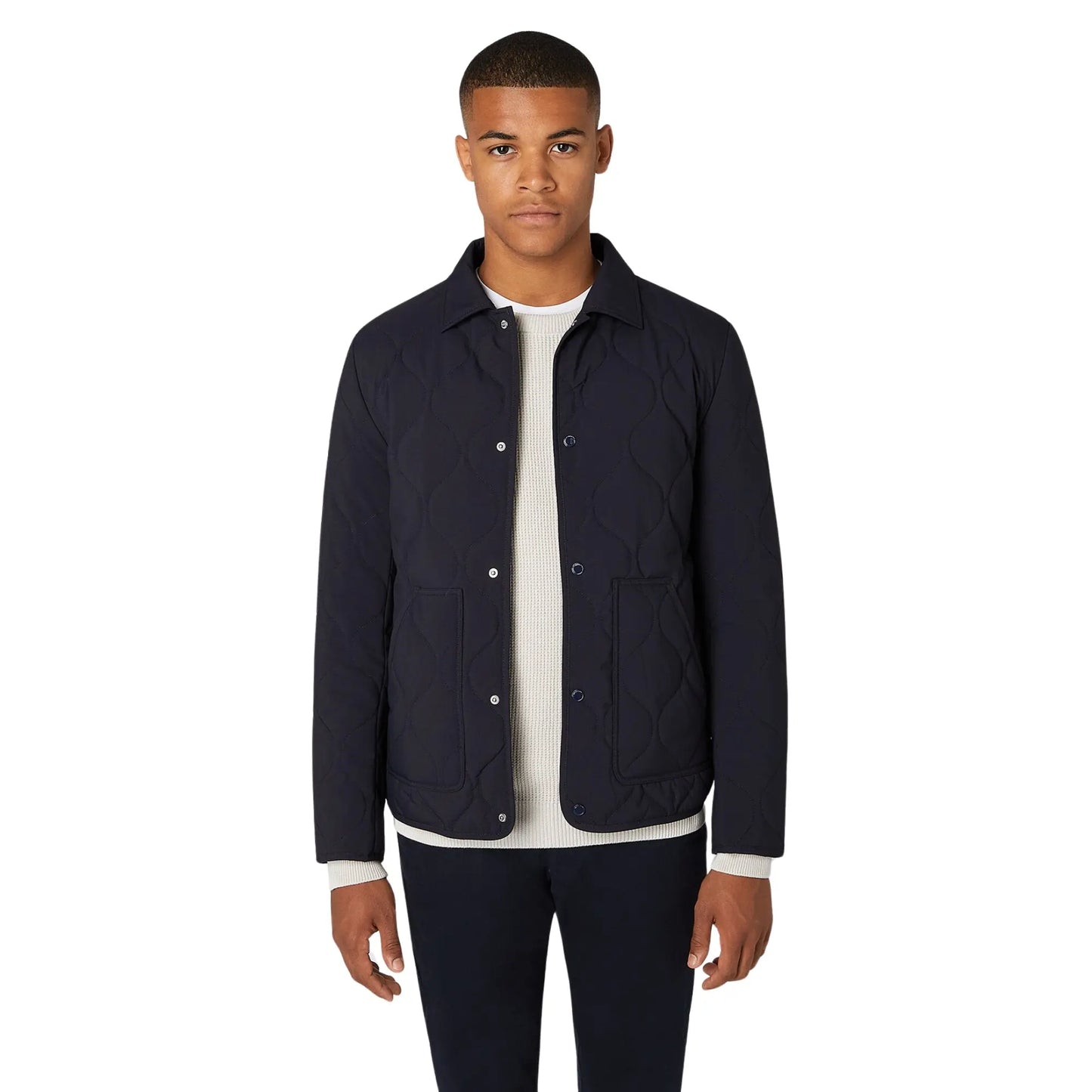 Buy Remus Uomo Noah Quilted Jacket - Navy | Coats at Woven Durham