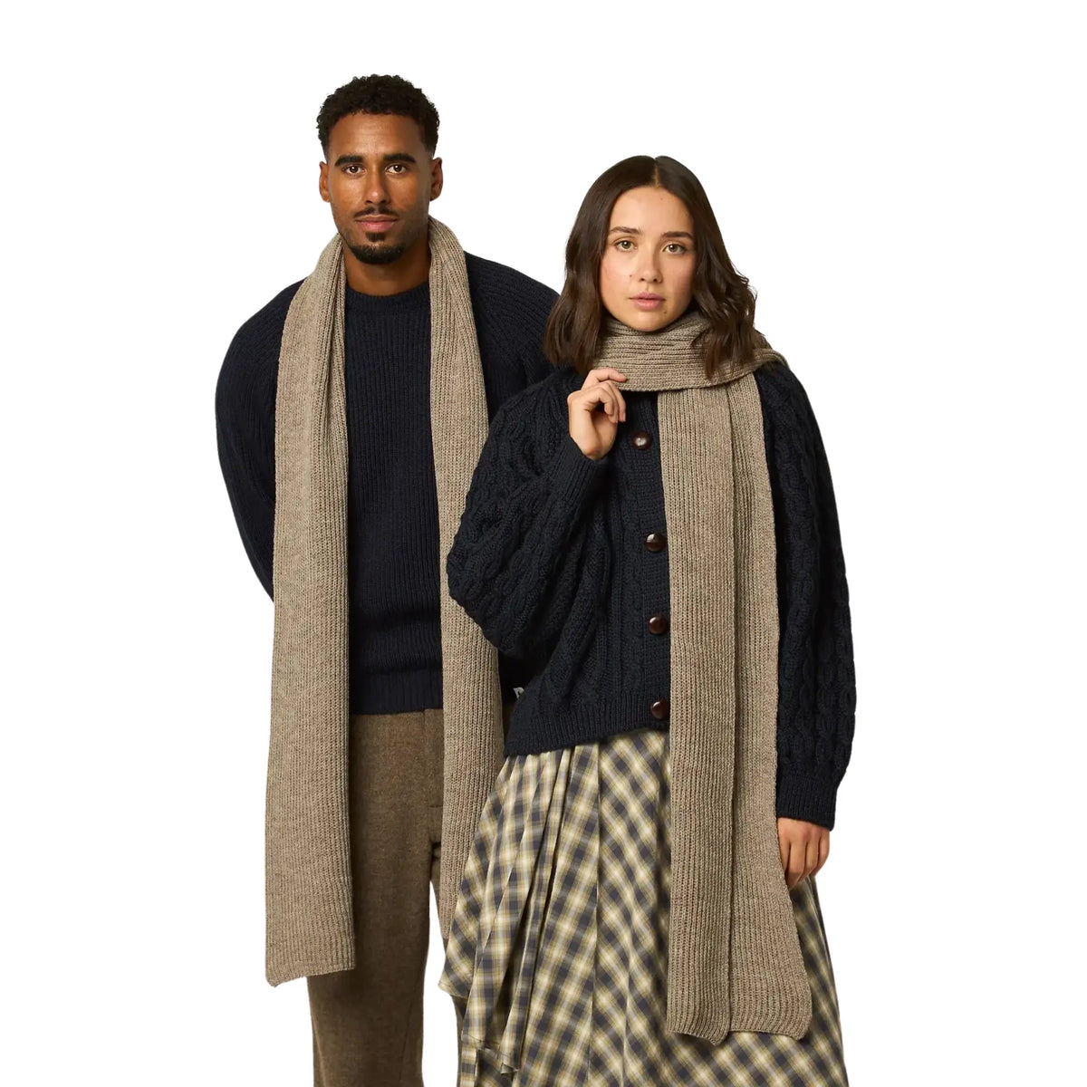 Buy Peregrine Oak Porter Ribbed Scarf | Wool Hatss at Woven Durham