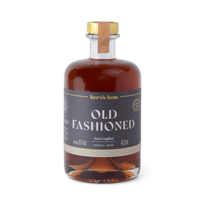 Buy Designworks Collective Old Fashioned Here's How Cocktail Mixer 500ml | s at Woven Durham