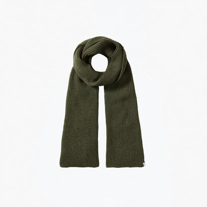 Buy Peregrine Olive Porter Ribbed Scarf | Wool Hatss at Woven Durham