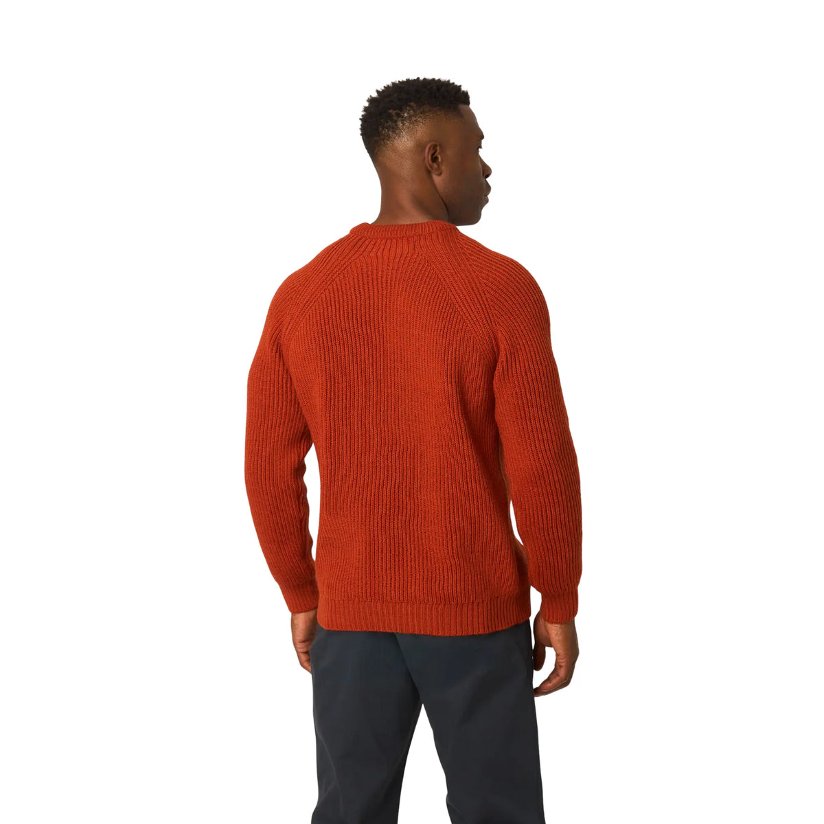 Buy Peregrine Orange Ford Crew-Neck Jumper | Crew-Neck Jumperss at Woven Durham