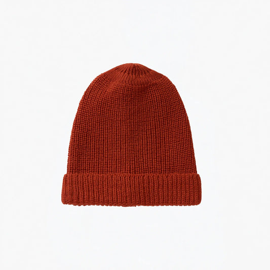 Buy Peregrine Orange Porter Ribbed Beanie | Wool Hatss at Woven Durham