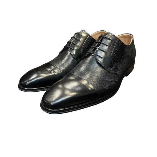 Buy Woven Durham Oxford Shoe - Black | Oxford Shoess at Woven Durham