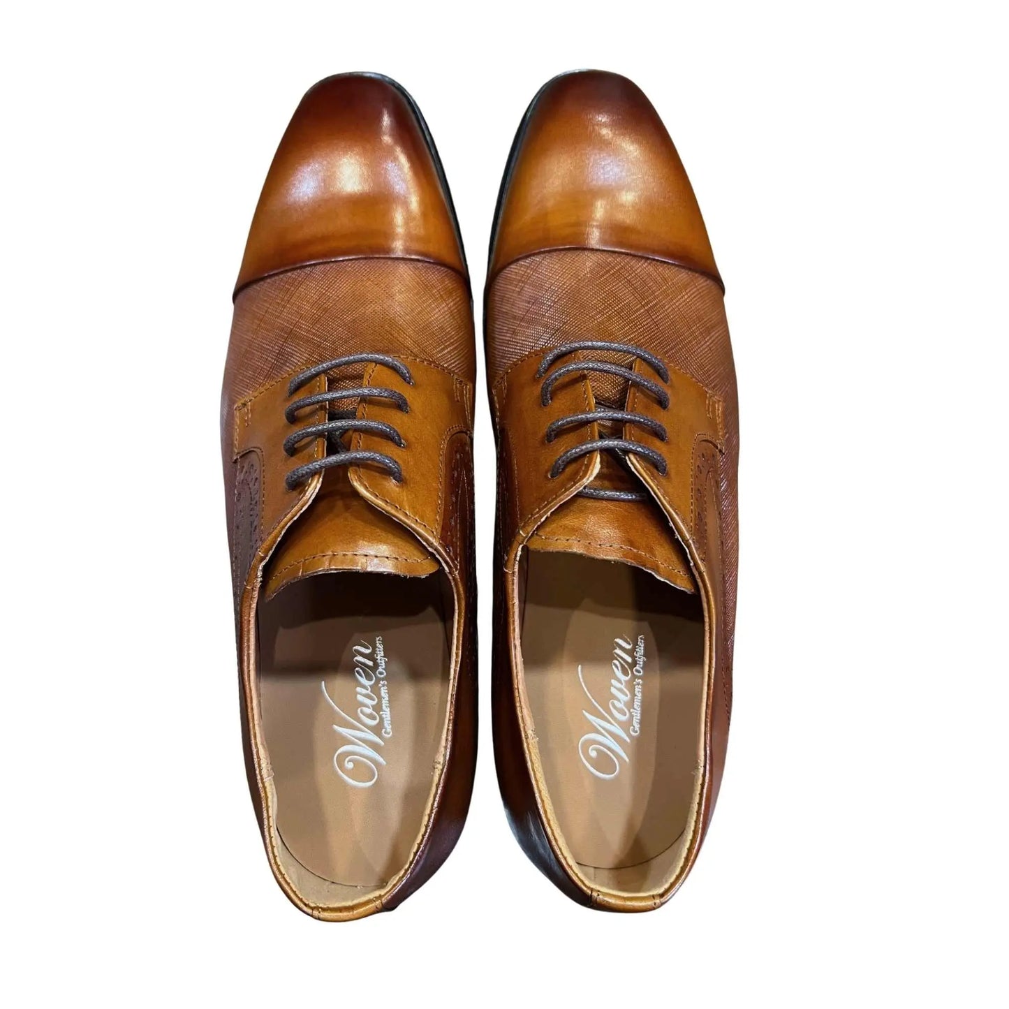 Buy Woven Durham Oxford Shoe - Brown | Oxford Shoess at Woven Durham