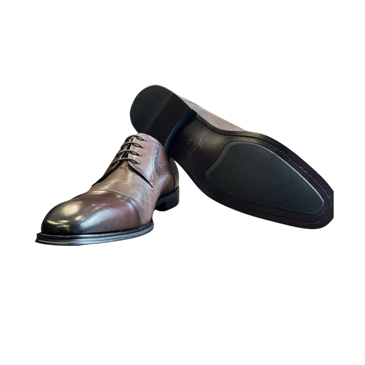 Buy Woven Durham Oxford Shoe - Coffee | Oxford Shoess at Woven Durham
