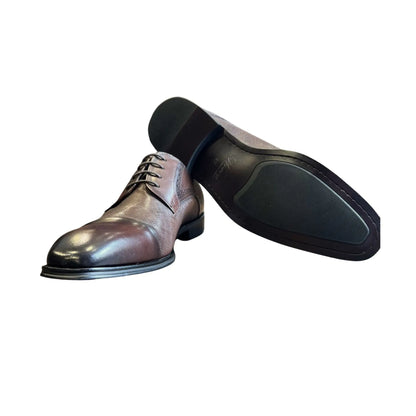 Buy Woven Durham Oxford Shoe - Coffee | Oxford Shoess at Woven Durham