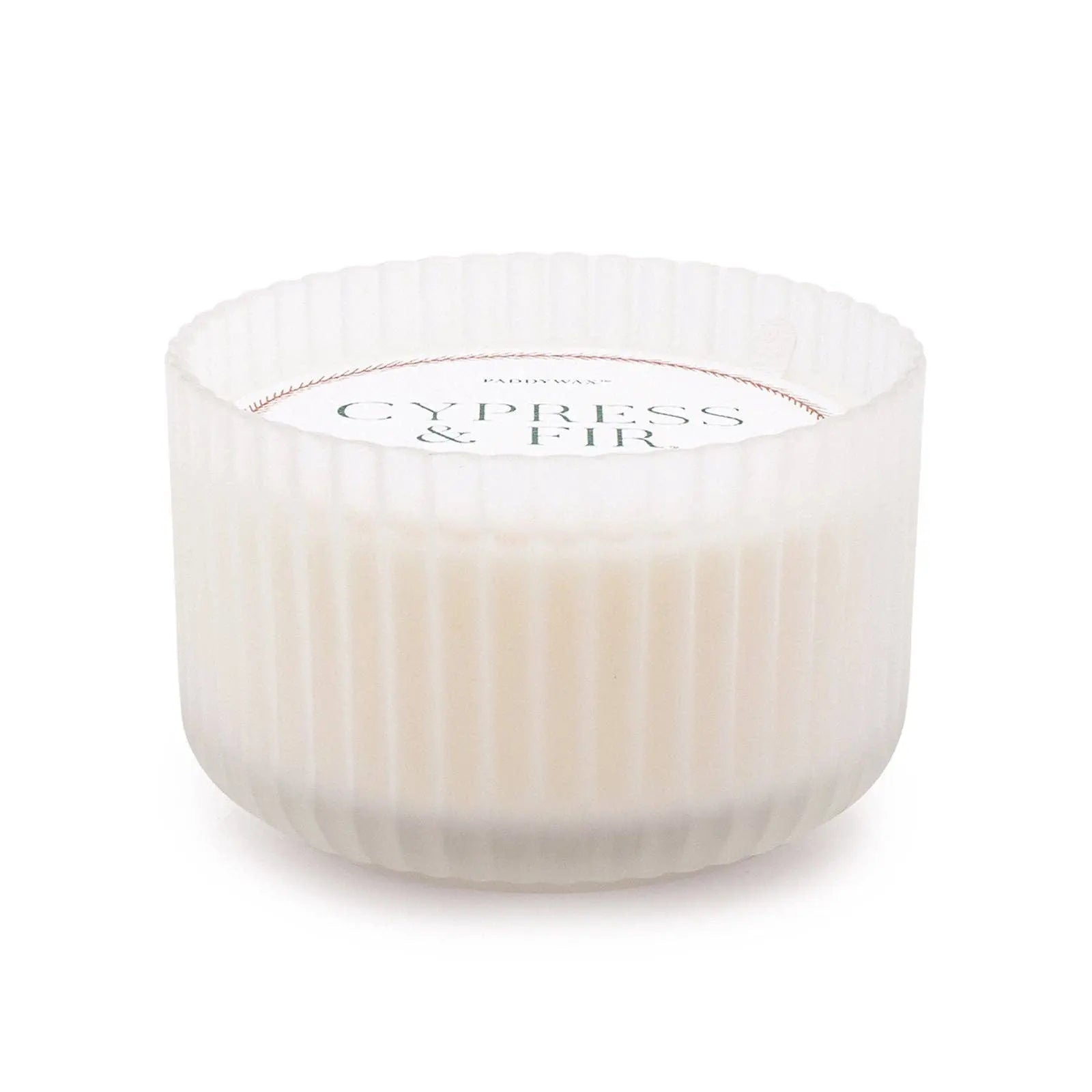 Buy Designworks Collective Paddywax Cypress & Fir Large 3 Wick Frosted Glass Candle | s at Woven Durham