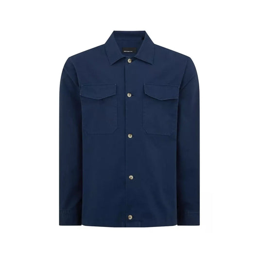Buy Remus Uomo Paolo Overshirt Jacket - Navy | Overshirtss at Woven Durham
