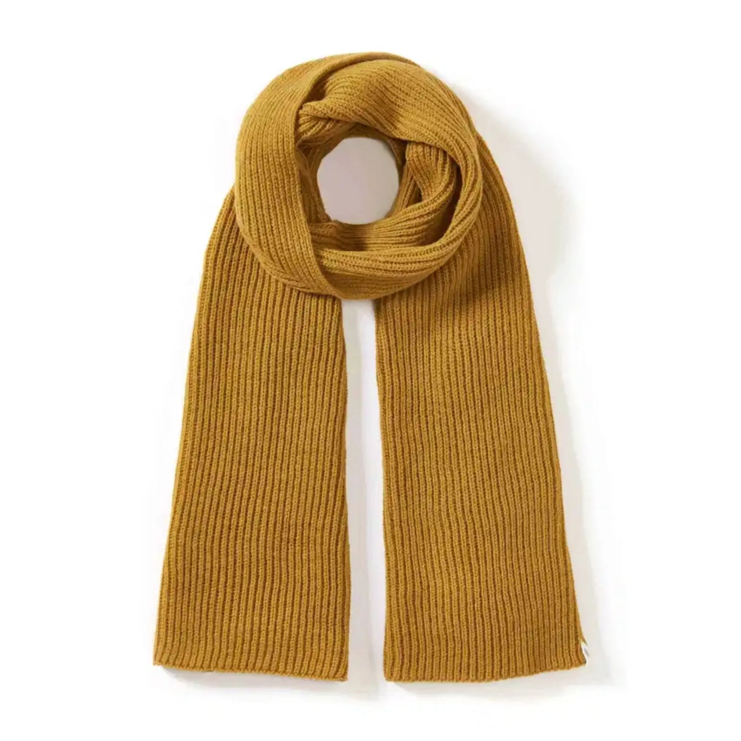 Buy Peregrine Porter Wheat Ribbed Scarf | Scarvess at Woven Durham